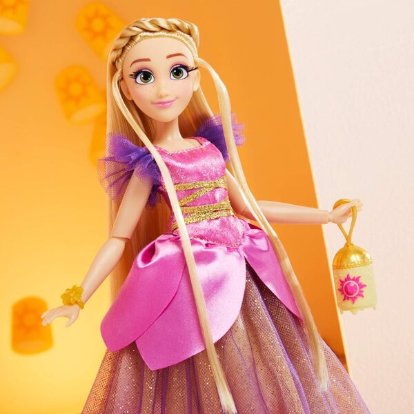 Raiponce Disney Princess 30 cm Schaufensterpuppen mit detailliertem lila Kleid