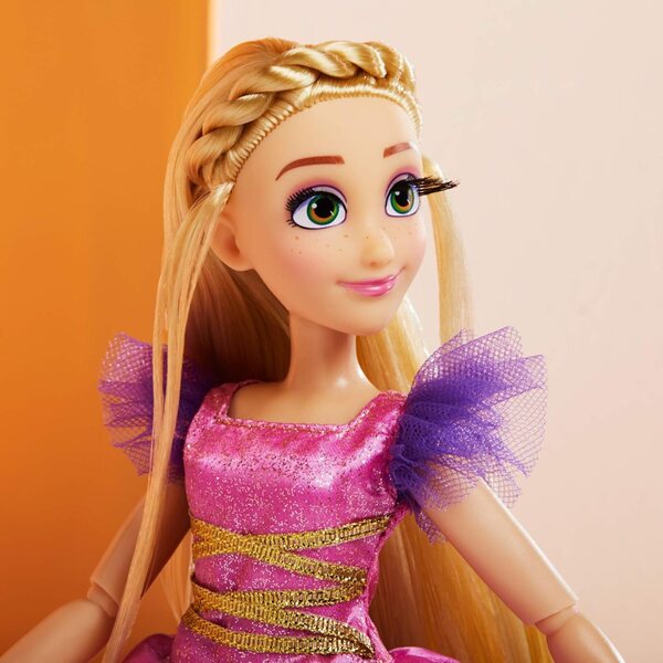 Raiponce Disney Princess 30 cm Schaufensterpuppen mit detailliertem lila Kleid