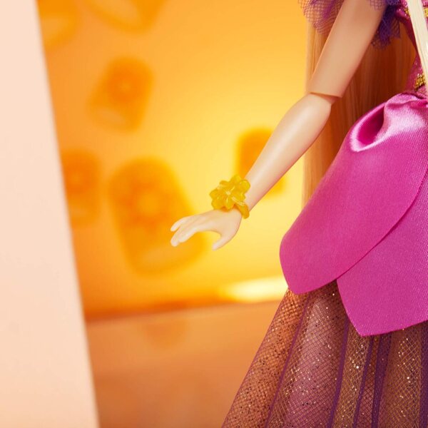 Raiponce Disney Princess 30 cm Schaufensterpuppen mit detailliertem lila Kleid