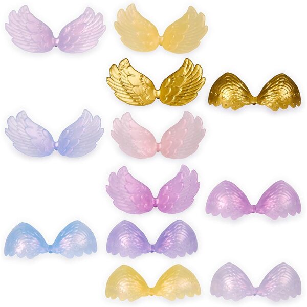 Hatchimals Mini Pixies 2 Figuren 3,8 cm mit austauschbaren und riesigen Flügeln