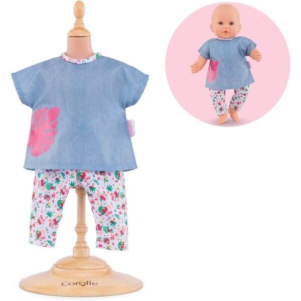 Corolle Mon Grand Doll 140400 – TropiCorolle Set für Puppe 36 cm