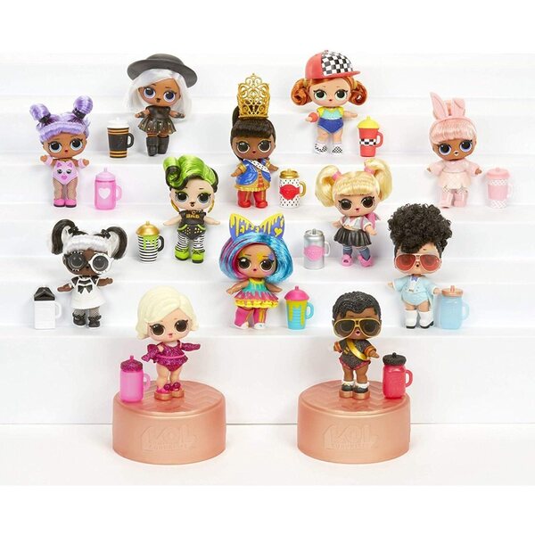 LOL Surprise Hairgoals Serie 5 – Set mit 2 Sammlerpuppen aus echtem Haar