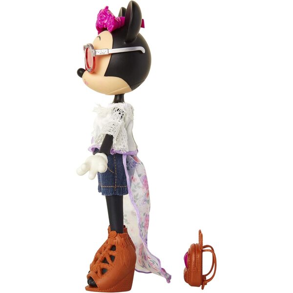 Minnie Mouse Festival Floral 10"-Puppen mit Zubehör und 5 Gelenken