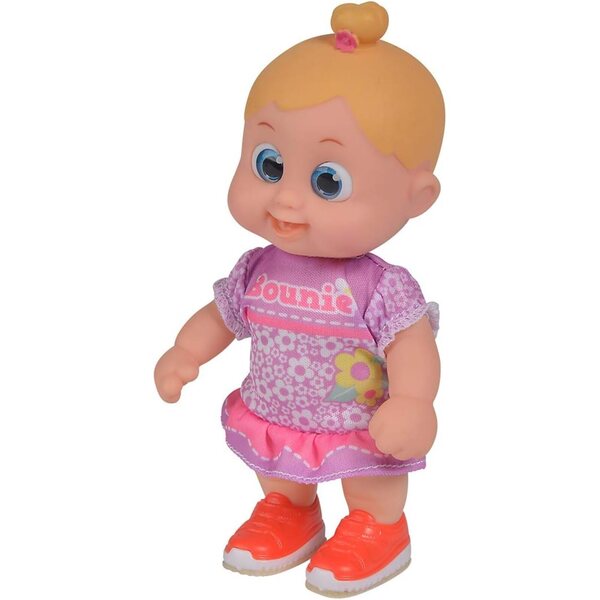 Simba Bouncin Babies Little Bonny mit Lauflernhilfe, 16 cm, interaktives Spiel für Kinder