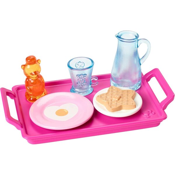 Set Accessori Barbie Petit Déjeuner - Accessori Realistici per Bambole Mattel