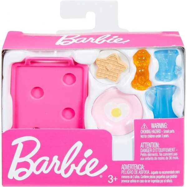 Set Accessori Barbie Petit Déjeuner - Accessori Realistici per Bambole Mattel