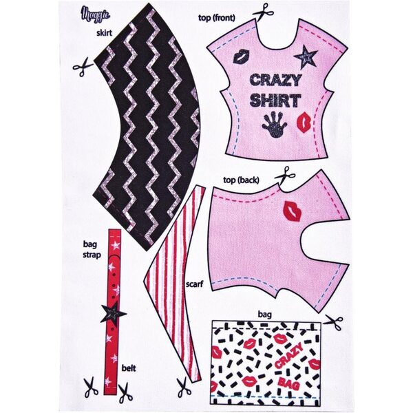 Simba Maggie und Bianca Fashion Atelier mit kreativen Modeset-Puppen