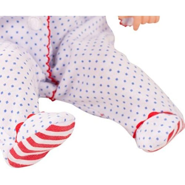 Götz Muffin Boy - bambole bebè bambino 33 cm con corpo morbido e accessori 4 pezzi