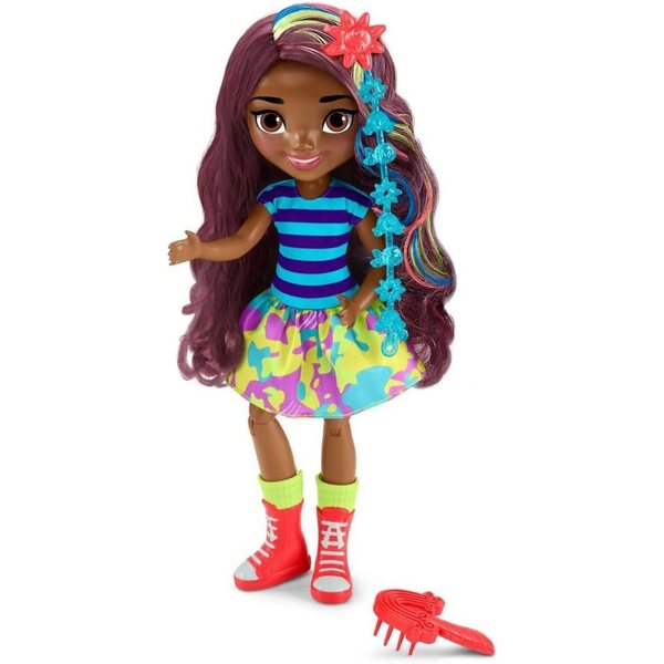 Sunny Day FBN73 Nickelodeon Rox con pettine e charm capelli 2 in 1 multicolore