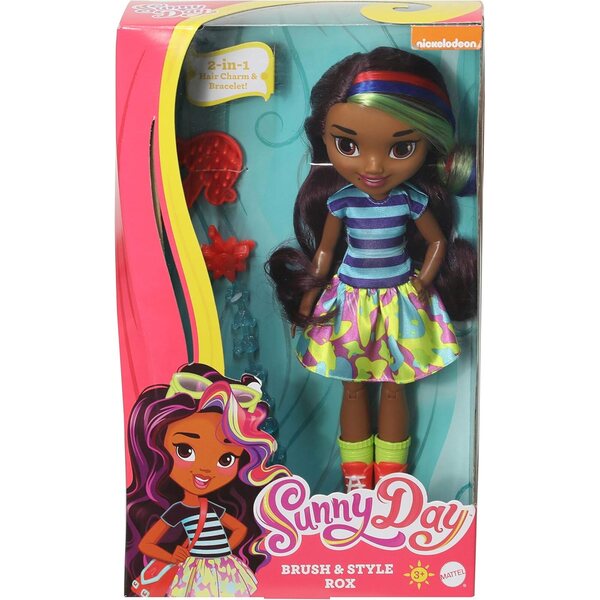 Sunny Day FBN73 Nickelodeon Rox con pettine e charm capelli 2 in 1 multicolore