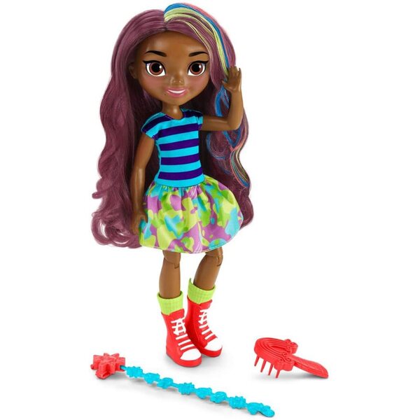 Sunny Day FBN73 Nickelodeon Rox con pettine e charm capelli 2 in 1 multicolore