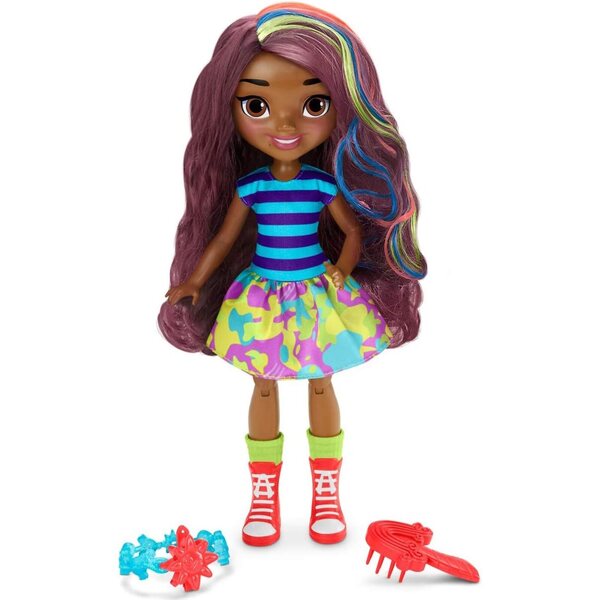 Sunny Day FBN73 Nickelodeon Rox con pettine e charm capelli 2 in 1 multicolore