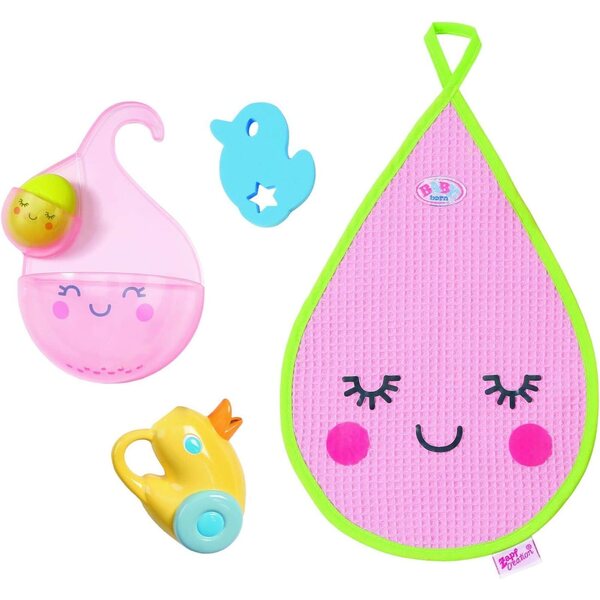 Accessori da bagno BABY born per bambole fino a 43 cm, gioco d'acqua e divertimento