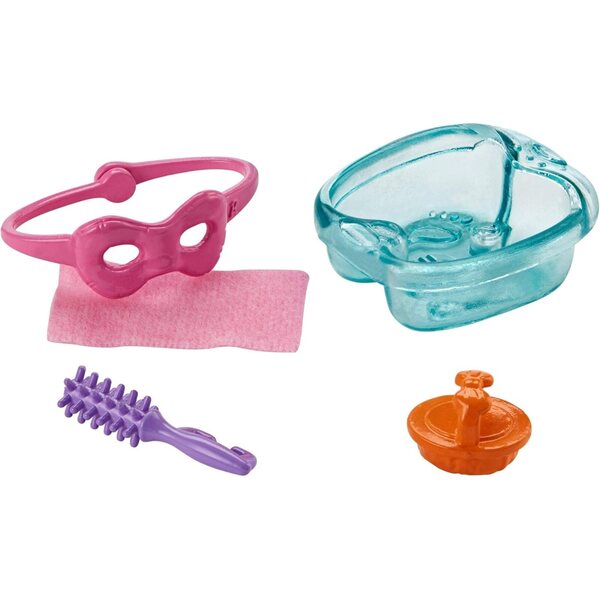 Kit Accessori Barbie Benessere - Set Completo per Giochi di Immaginazione