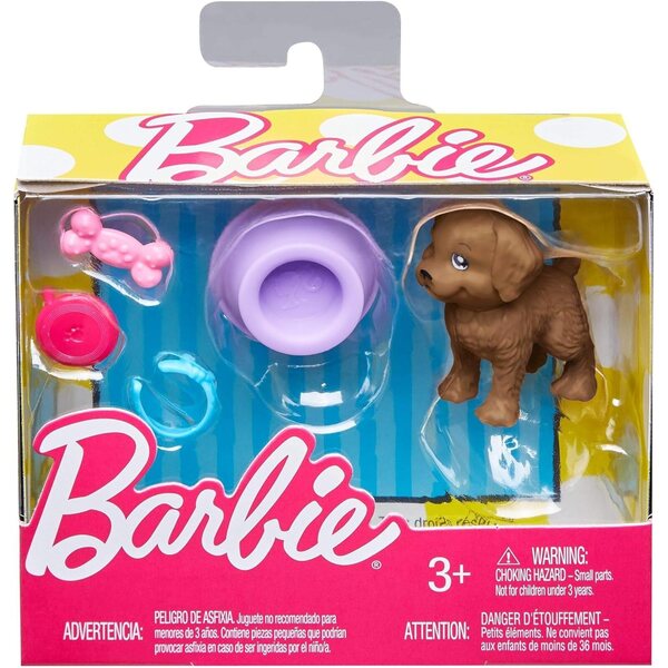 Barbie Accessori per Piccolo Cane - Set Giochi e Accessori Realistici per Bambini 3+