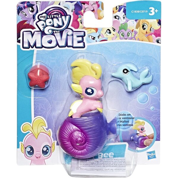 Hasbro MLP Movie Pony Friends mit Muscheln – verschiedene Farben für Kinder ab 3 Jahren