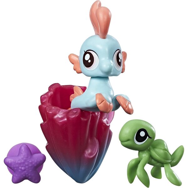Hasbro MLP Movie Pony Friends mit Muscheln – verschiedene Farben für Kinder ab 3 Jahren