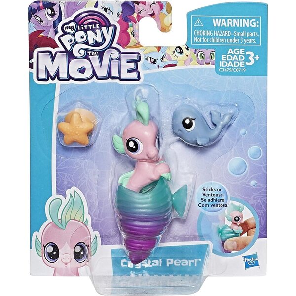 My Little Pony Baby Poney Meerjungfrau Kristallperle mit austauschbaren Accessoires 3 cm