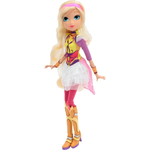 Giochi Preziosi Regal Academy Dragon Glitter mit Rosenpuppe und beweglichen Flügeln