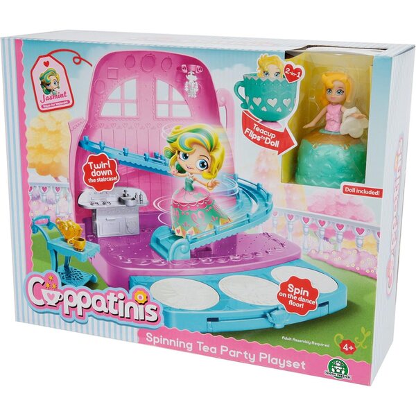Giochi Preziosi Cuppatinis Tea Party Spielset mit Minipuppen und Minimöbeln