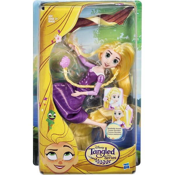 Disney Princess Raiponce 20 cm mit langen Haaren zum Stylen und Frisieren