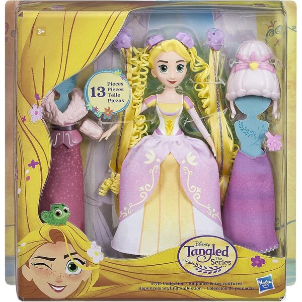 Disney-Prinzessinnen Raiponce mit Frisierfunktion und anpassbaren Kleidern