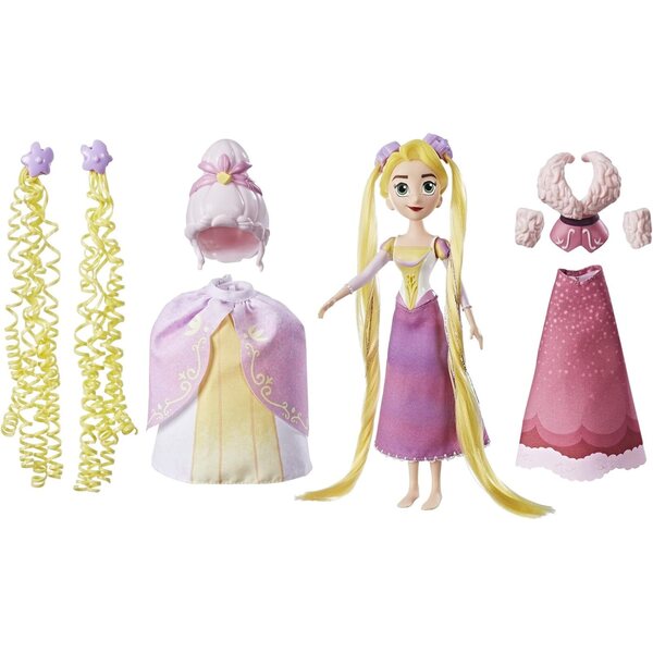 Disney-Prinzessinnen Raiponce mit Frisierfunktion und anpassbaren Kleidern