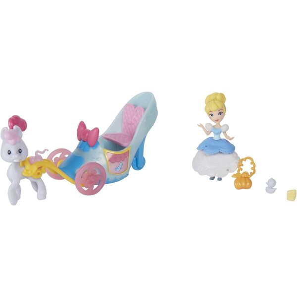 Disney Prinzessin Aschenputtel mit Wagen und Zubehör, Spiel für Mädchen
