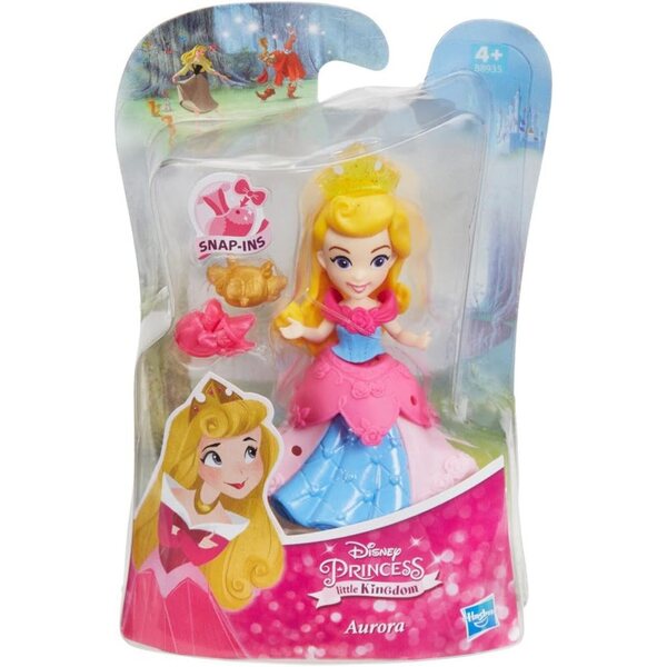 Aurora Disney Minipuppe mit austauschbarer Kleidung und Accessoires