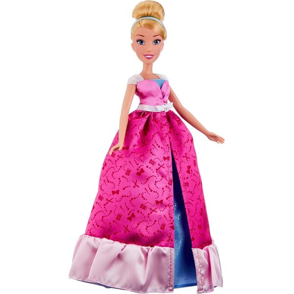 Disney Princess Cinderella Magische Verwandlung mit glänzendem blauen Kleid