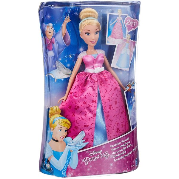 Disney Princess Cinderella Magische Verwandlung mit glänzendem blauen Kleid