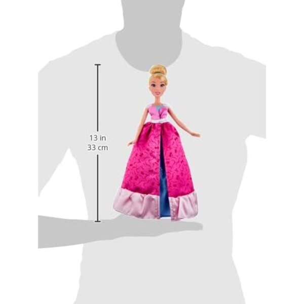 Disney Princess Cinderella Magische Verwandlung mit glänzendem blauen Kleid
