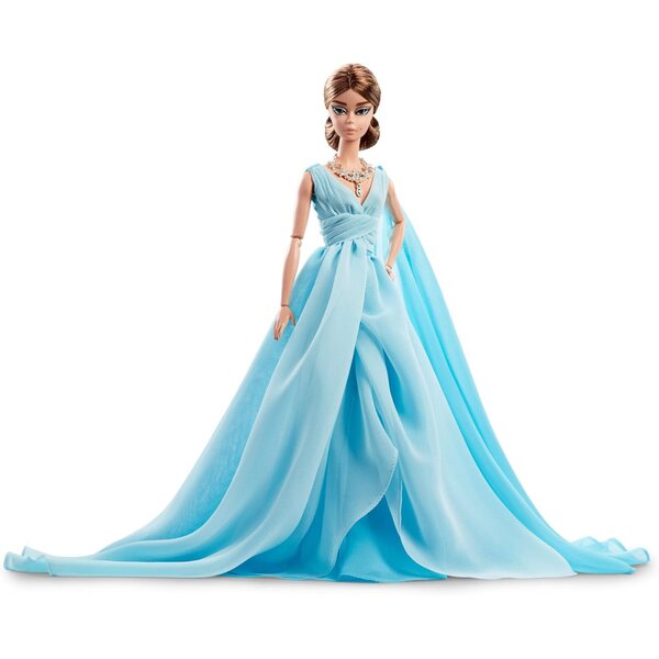 Barbie Look Gala 1960 – Türkisblaue Silkstone-Körpermodellpuppe