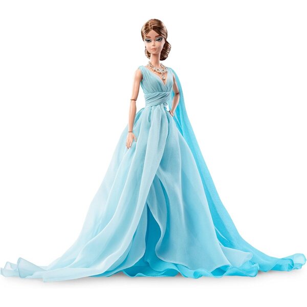 Barbie Look Gala 1960 – Türkisblaue Silkstone-Körpermodellpuppe