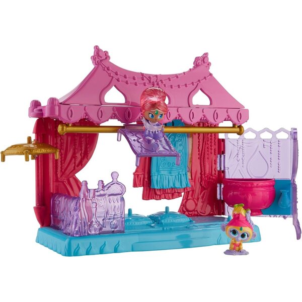 Fisher-Price Shimmer and Shine Mini Dschinnis Tapis de Jeu mit 2 Figuren und Zubehör
