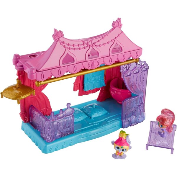 Fisher-Price Shimmer and Shine Mini Dschinnis Tapis de Jeu mit 2 Figuren und Zubehör
