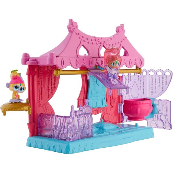 Fisher-Price Shimmer and Shine Mini Dschinnis Tapis de Jeu mit 2 Figuren und Zubehör