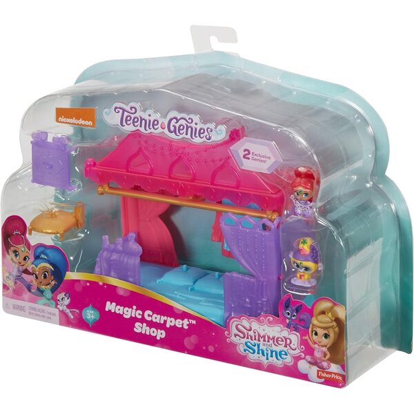 Fisher-Price Shimmer and Shine Mini Dschinnis Tapis de Jeu mit 2 Figuren und Zubehör