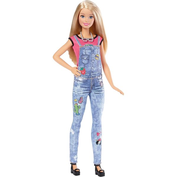 Barbie DIY Mode Émoticône – Kreativitätsset mit über 40 Aufklebern und anpassbarer Kleidung