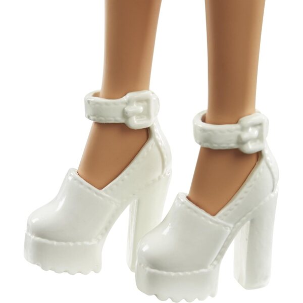 Barbie Fashionistas 50 Vichy: Puppe mit kariertem Kleid und trendigen Accessoires