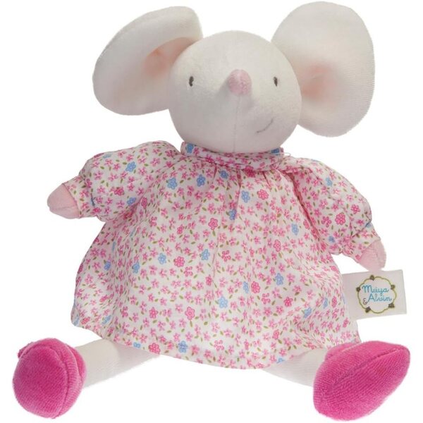 Pupazzo musicale morbido Schildkröt Baby Meiya 28 cm, lavabile a mano