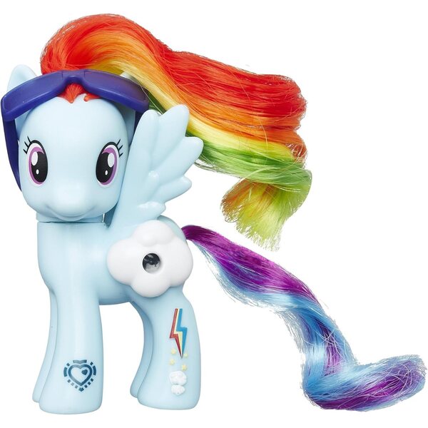 My Little Pony Rainbow Dash Scena Magica con Accessori e Personaggi