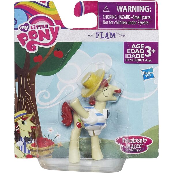Mon Petit Poney Flam - Figura Collezionabile L'Amicizia è Magica
