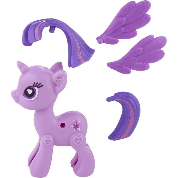 My Little Pony Starter Kit Twilight Sparkle mit Pony, Aufklebern und Zubehör