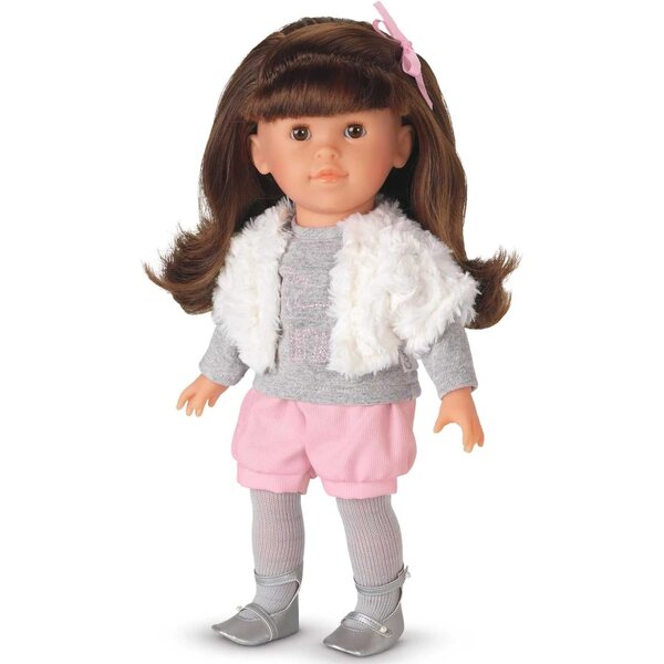 Corolle Mademoiselle Coquette Brune – 36 cm große Puppe mit Vanilleduft