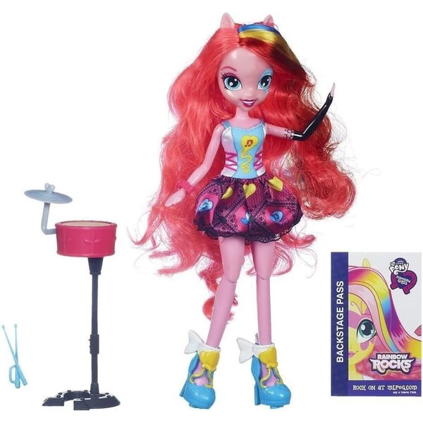 Equestria Girls Twilight Sparkle bambola cantante con abiti rock e accessori musicali
