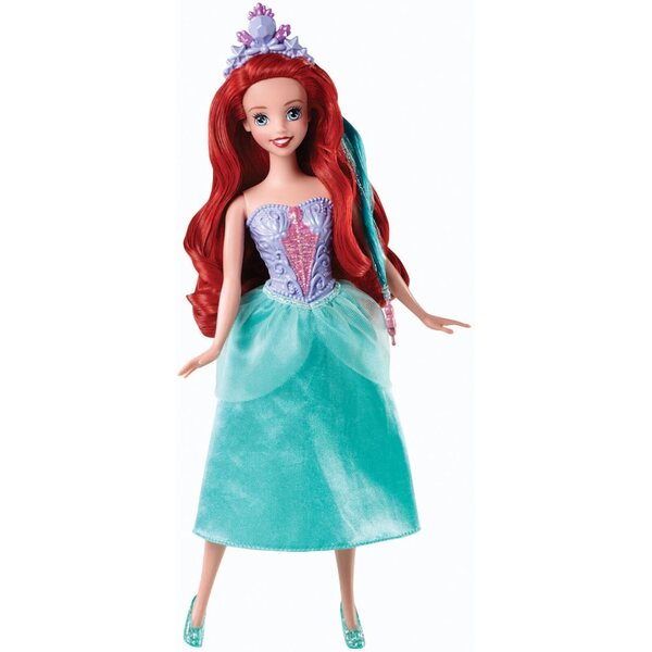 Mattel Disney Princesses Coiffure Ariel mit Frisurzubehör