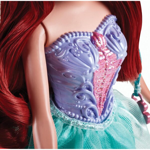 Mattel Disney Princesses Coiffure Ariel mit Frisurzubehör