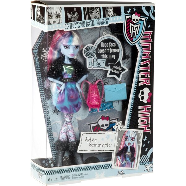 Monster High Abbey Bominable – Puppe mit Zubehör und geheimem Tagebuch