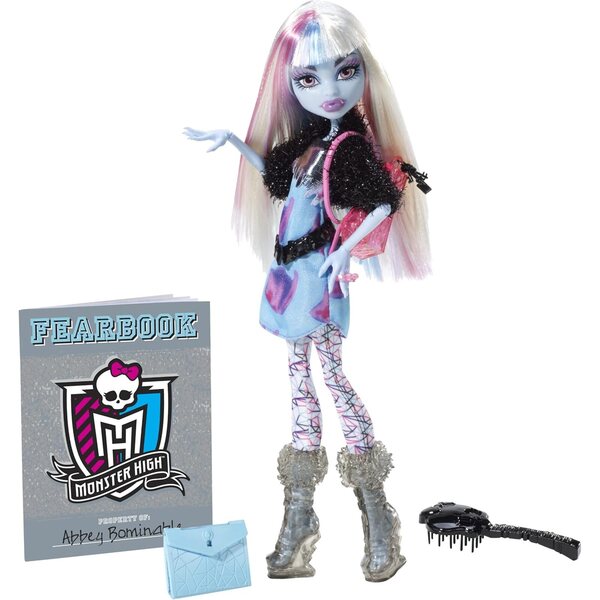 Monster High Abbey Bominable – Puppe mit Zubehör und geheimem Tagebuch
